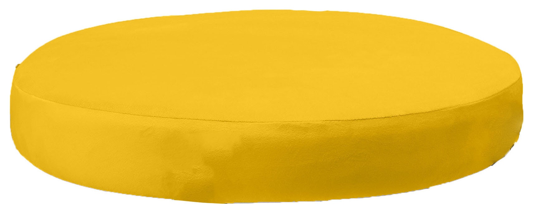 Чехол сидушка к стулу Тотем, желтый бархат