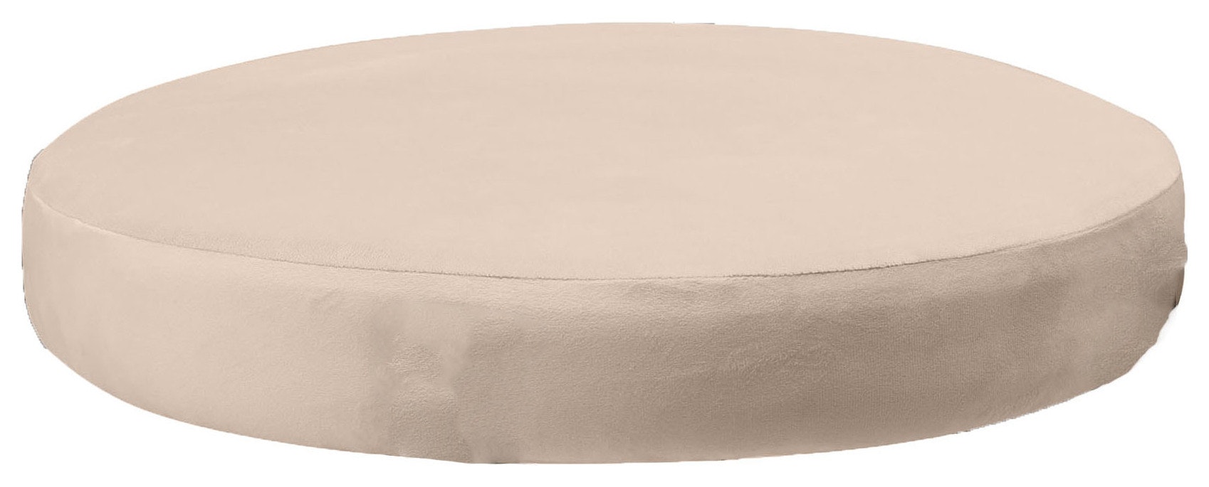 Чехол сидушка к стулу Тотем, кремовый бархат