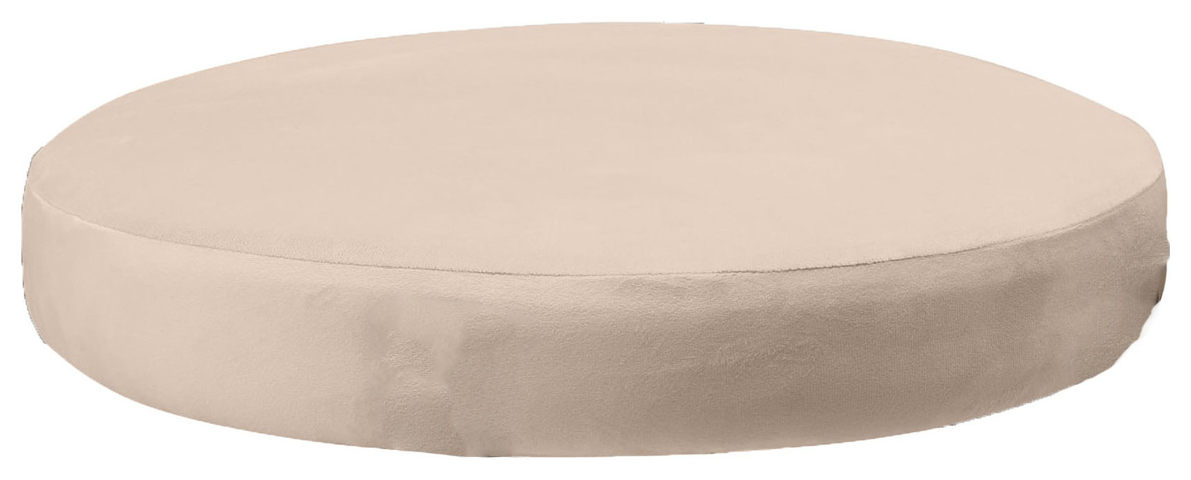 Чехол сидушка к стулу Тотем, кремовый бархат