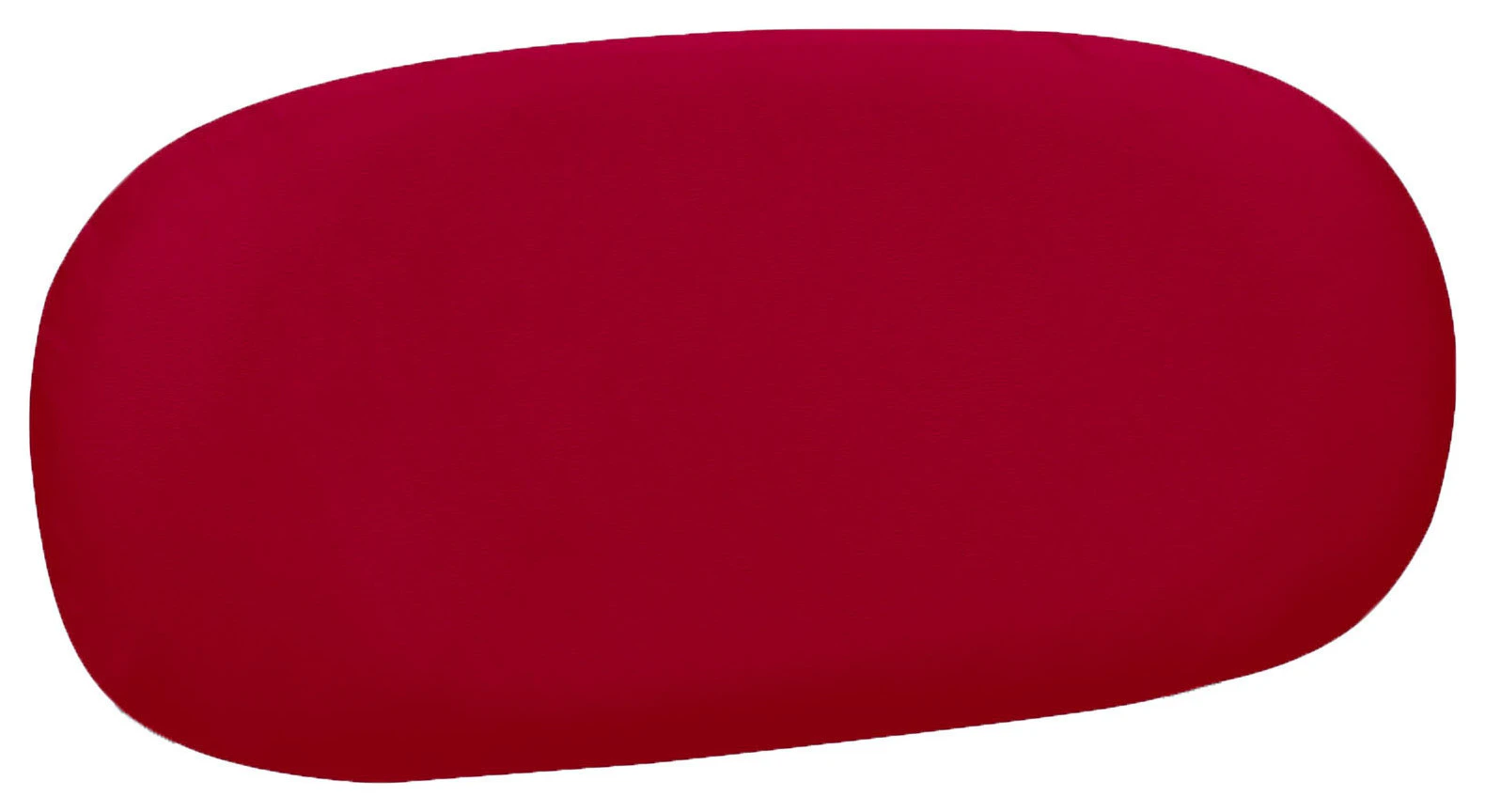 Чехол спинка к стулу Тотем, красная малина бархат
