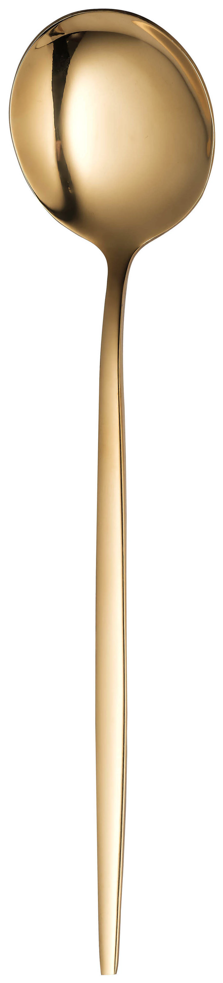 Столовая ложка  «Изи» глянцевое золото