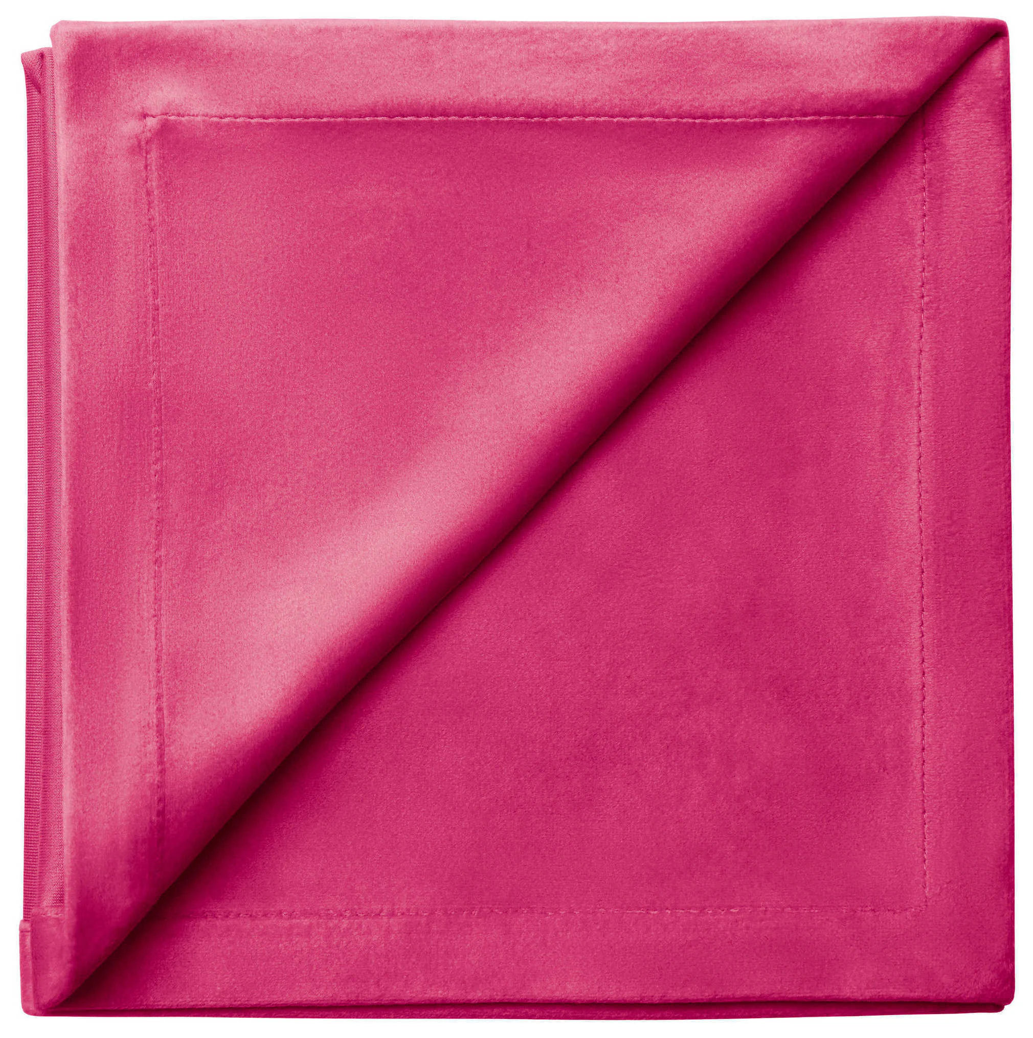 Салфетка бархатная малиновая