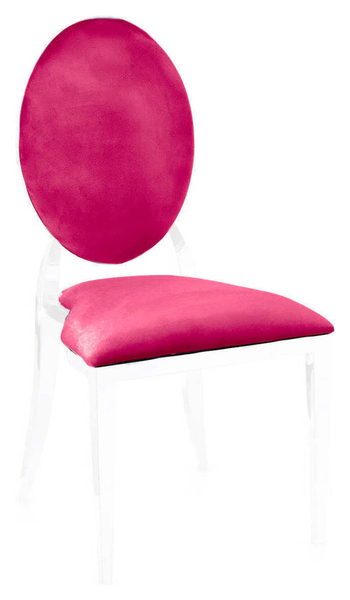 Чехол 2 шт. к стулу Вашингтон, малиновый бархат