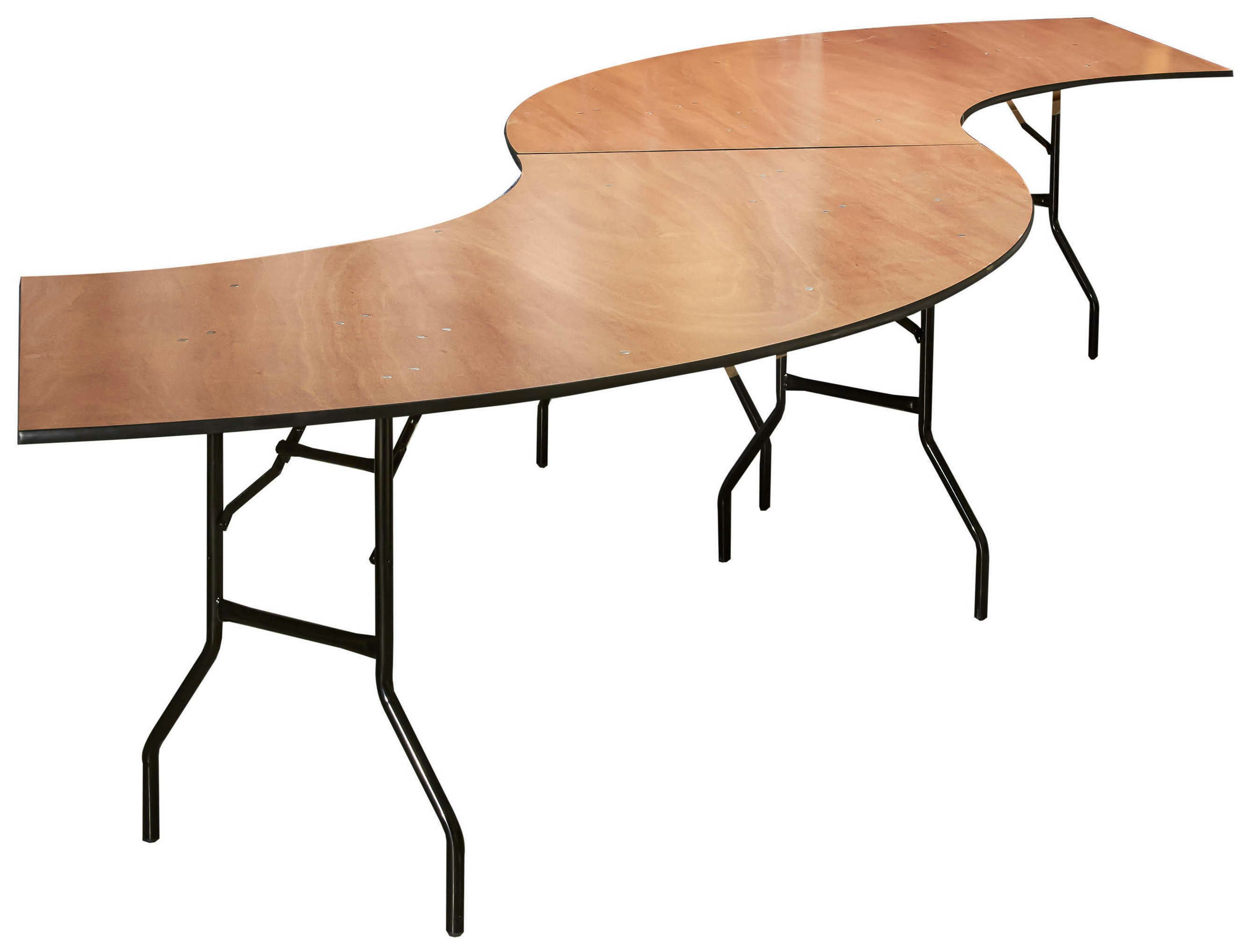 Стол «Змейка» классический, 2 части  - Фото миниатюра 1