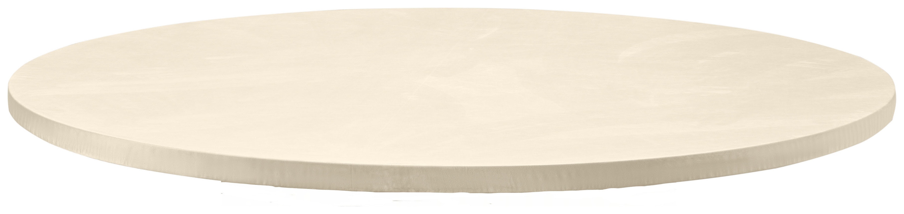 Чехол для столешницы круглого стола Арис, светло-бежевый бархат
