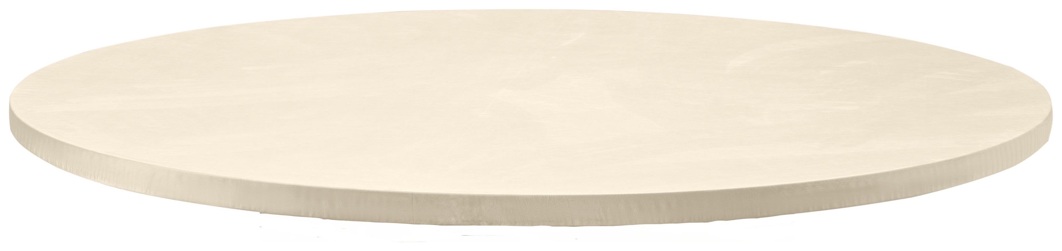 Чехол для столешницы круглого стола Арис, светло-бежевый бархат