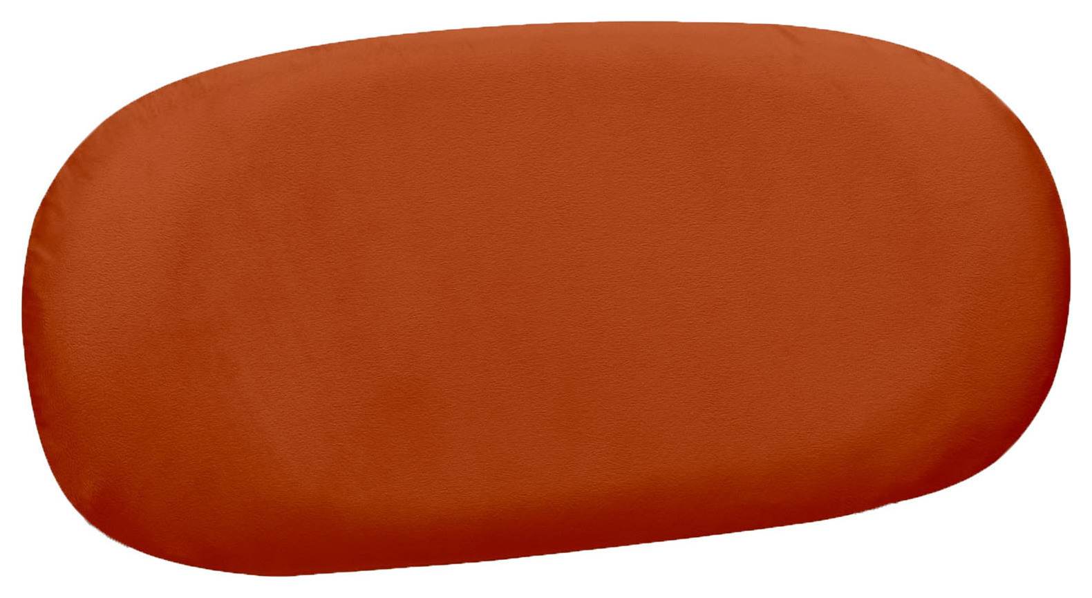 Чехол спинка к стулу Тотем, терракотовый бархат