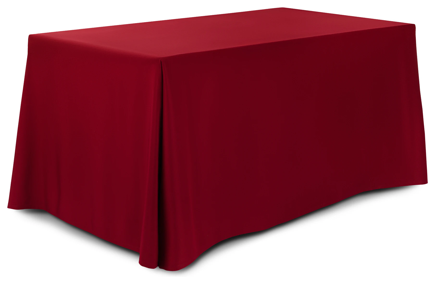 Скатерть прямоугольная габардин винная