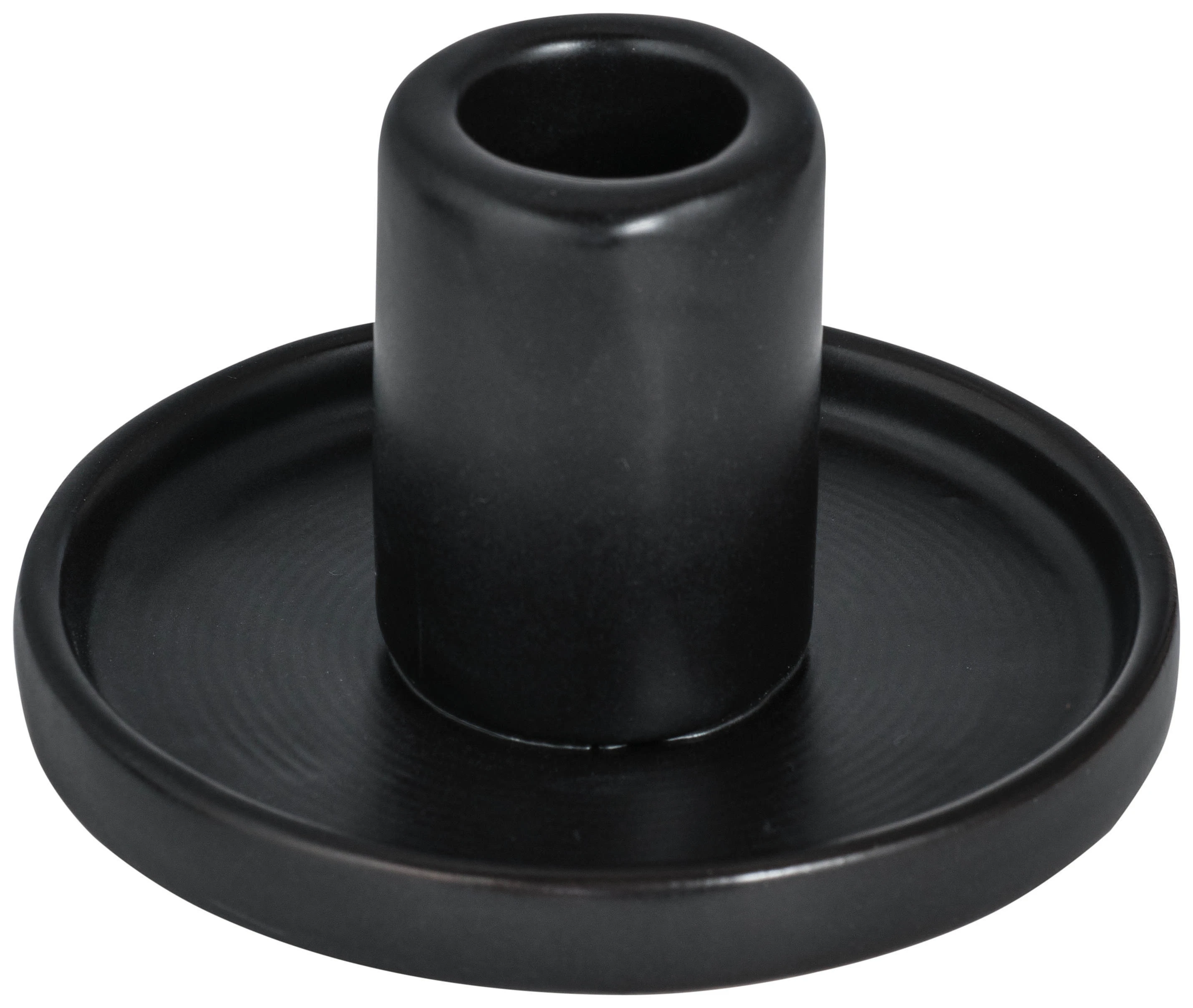 Подсвечник «Бренна» черный M