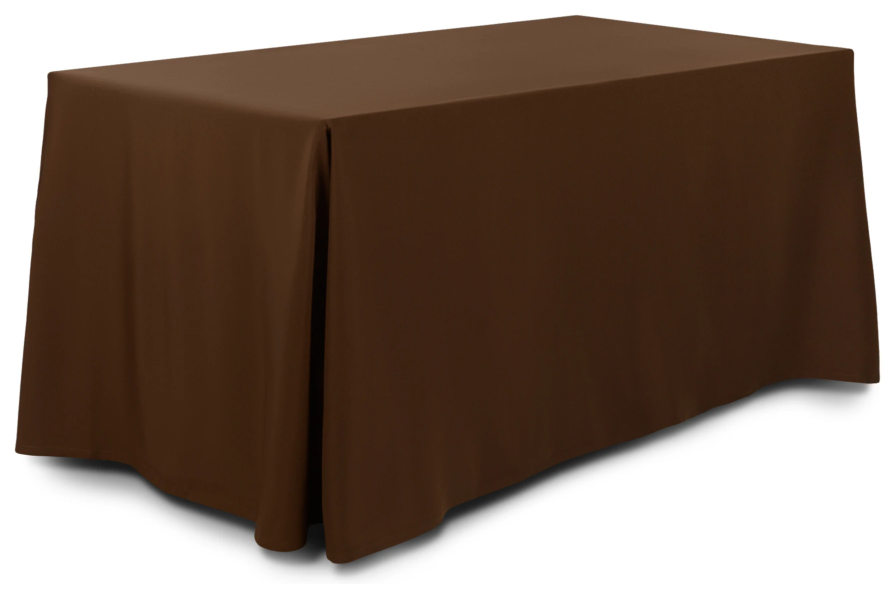 Скатерть прямоугольная габардин шоколадная