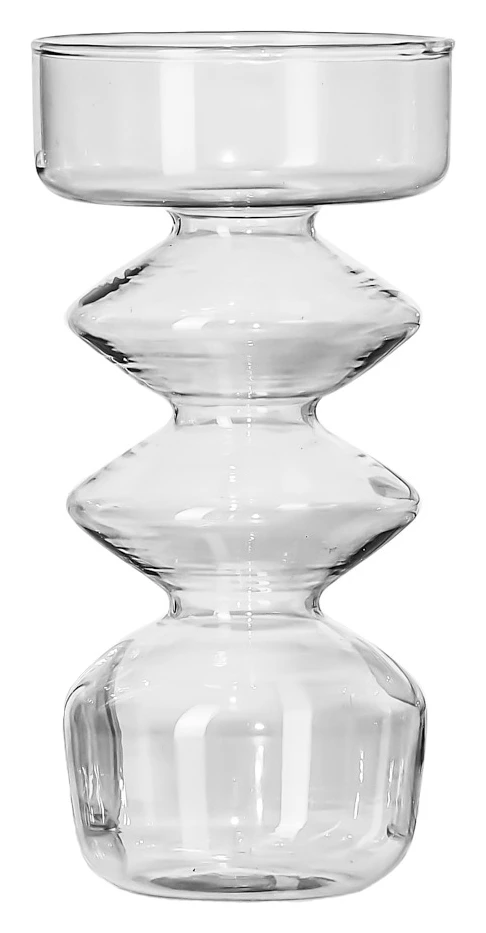 Ваза «Букли-2» прозрачная