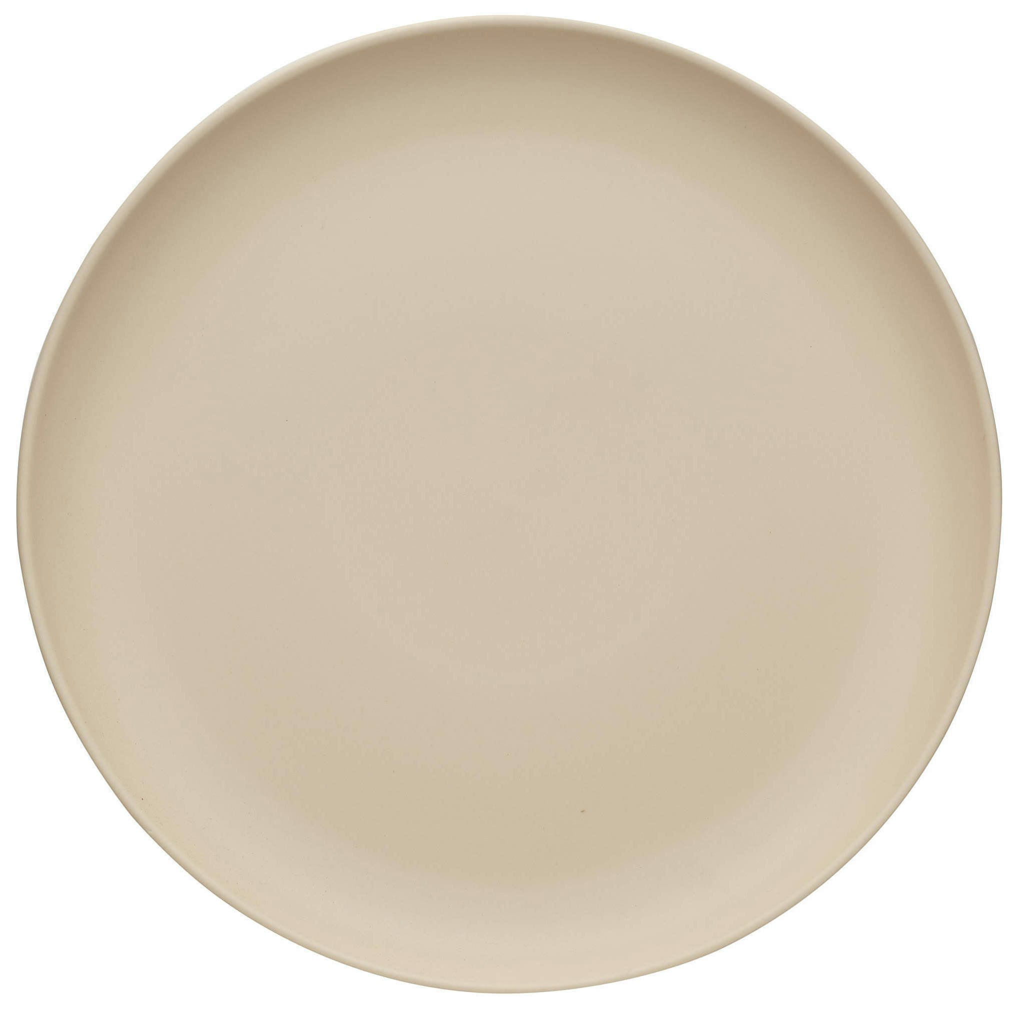 Подстановочная тарелка «Моно» бежевая