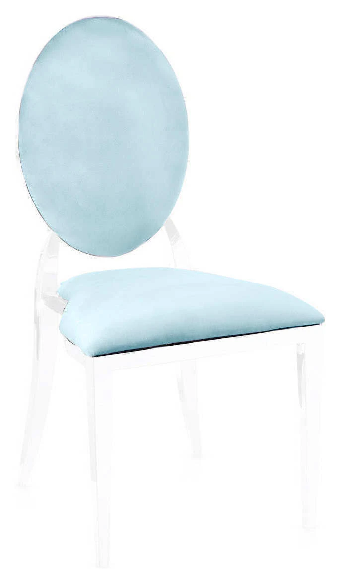 Чехол 2 шт. к стулу Вашингтон, небесный бархат