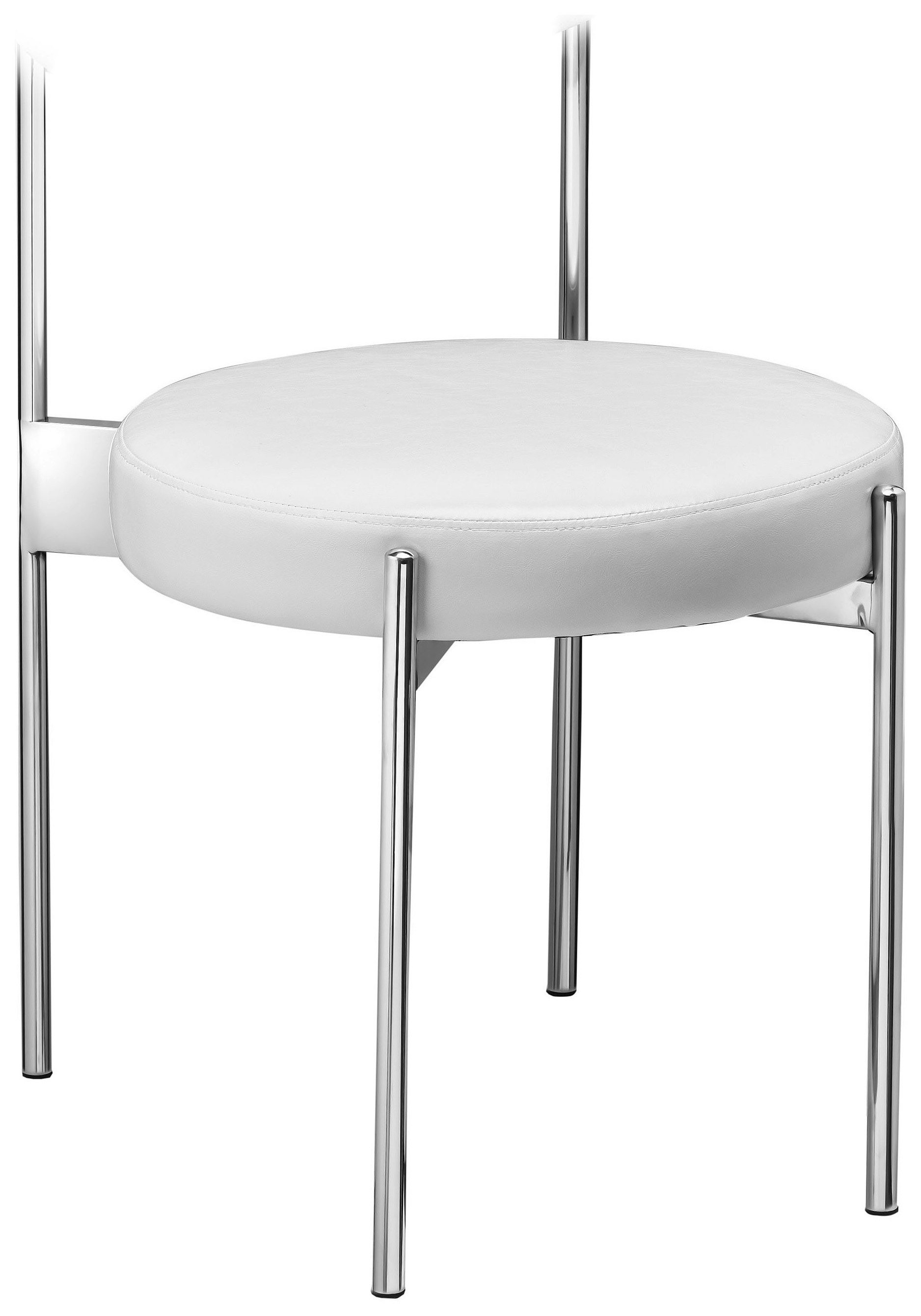 Каркас стула «Тотем» серебряный