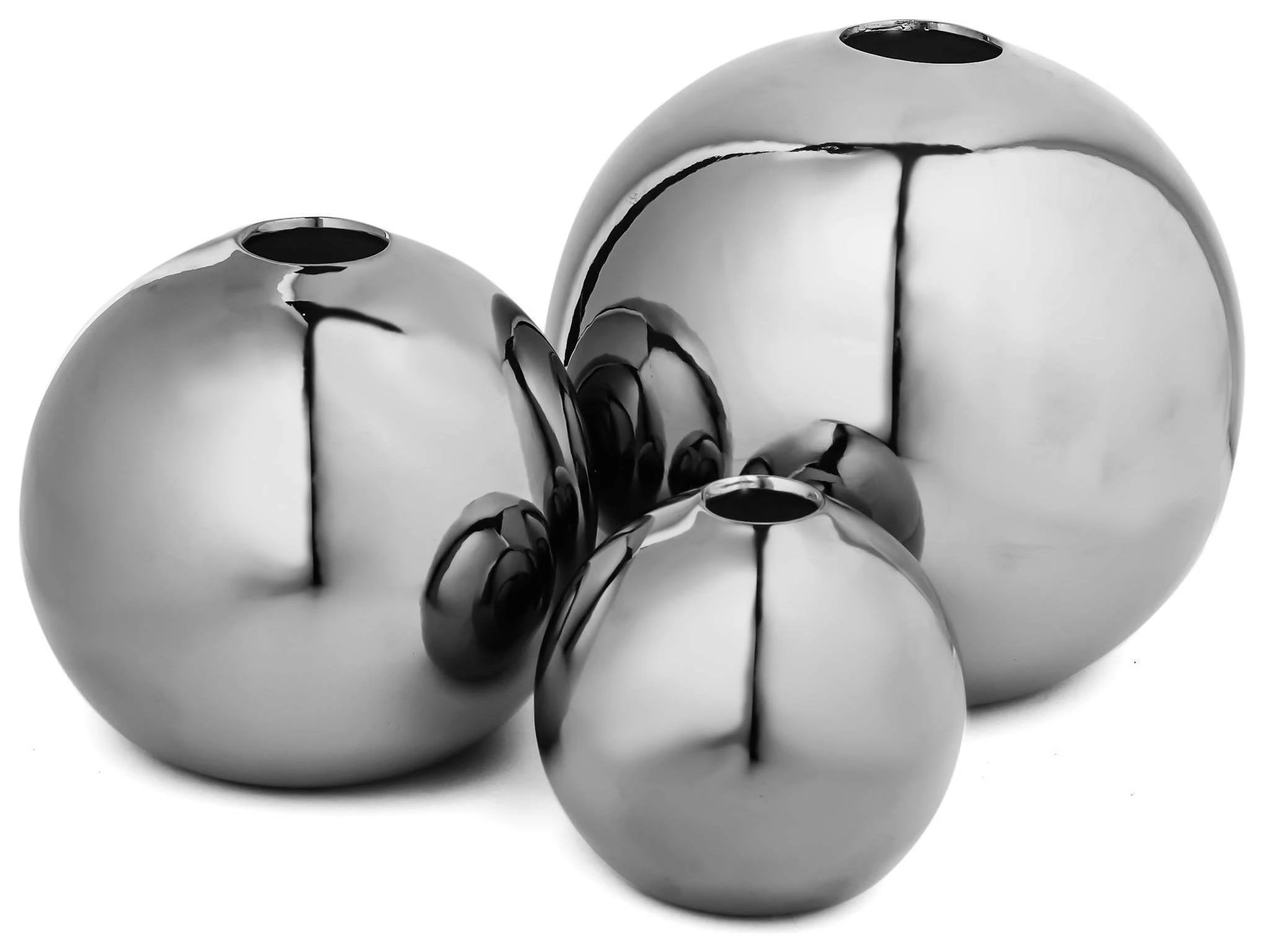 Набор серебряных ваз «Рондо»