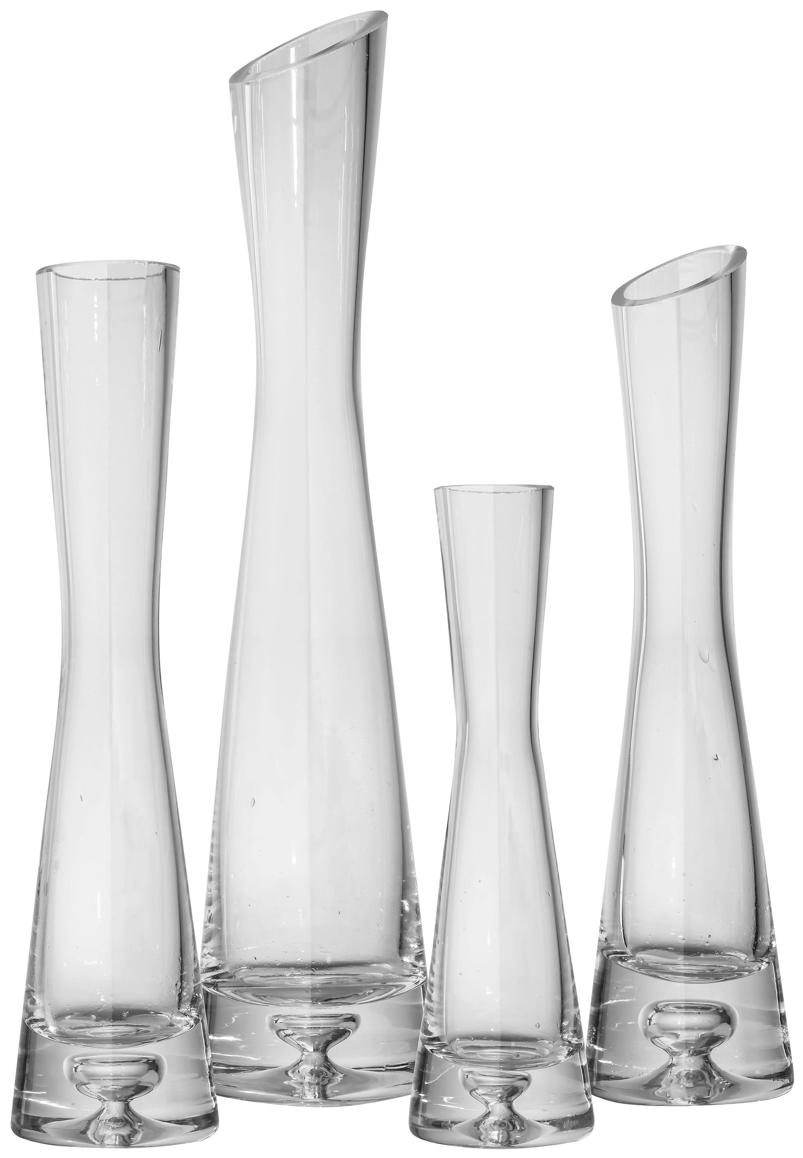 Набор стеклянных ваз «Рива»