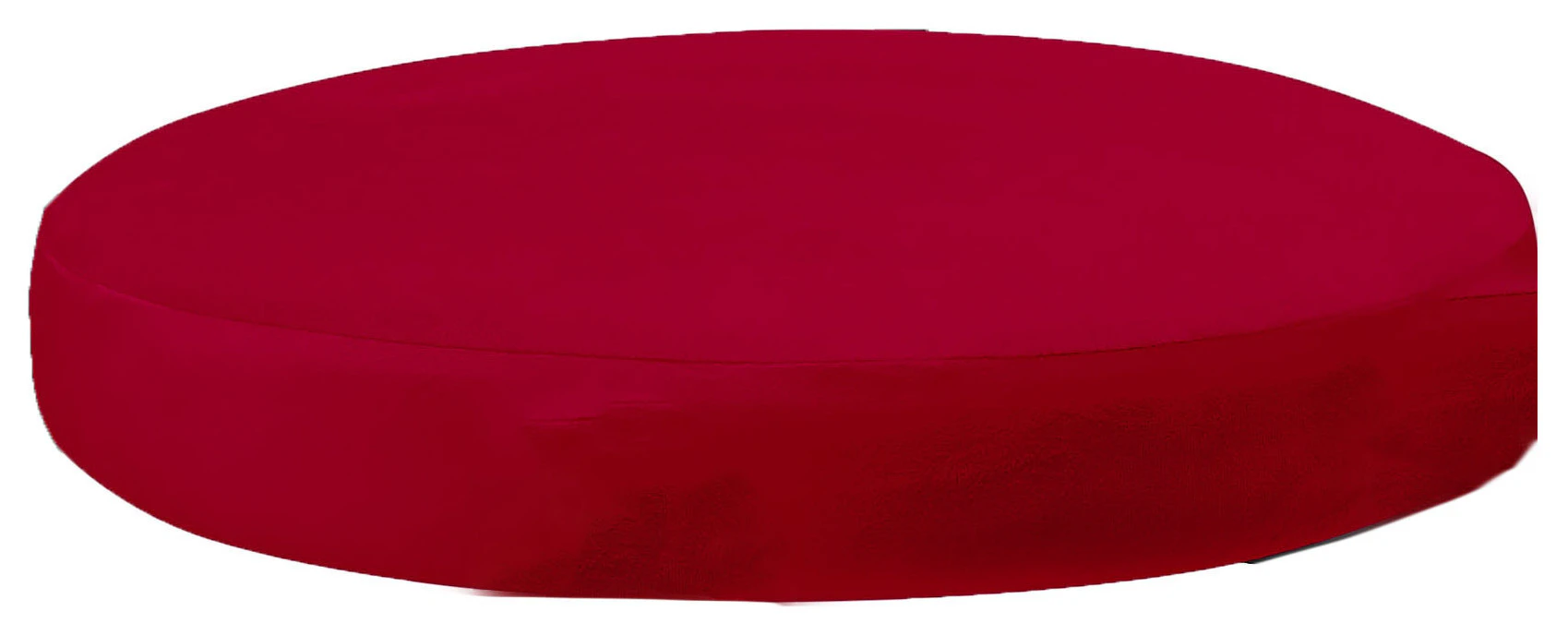 Чехол сидушка к стулу Тотем, красная малина бархат