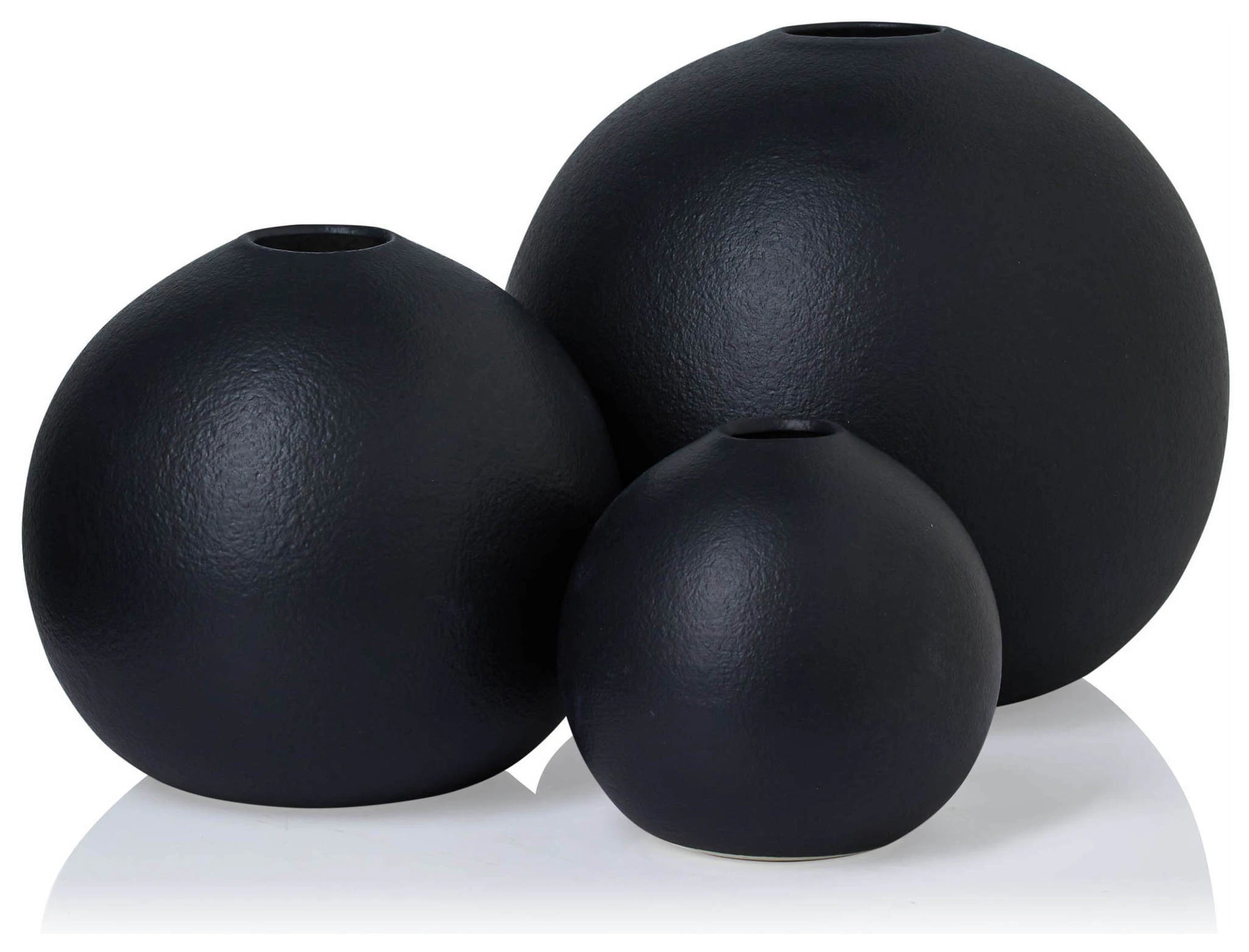 Набор черных ваз «Рондо»