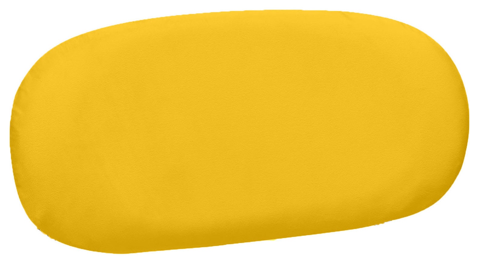 Чехол спинка к стулу Тотем, желтый бархат
