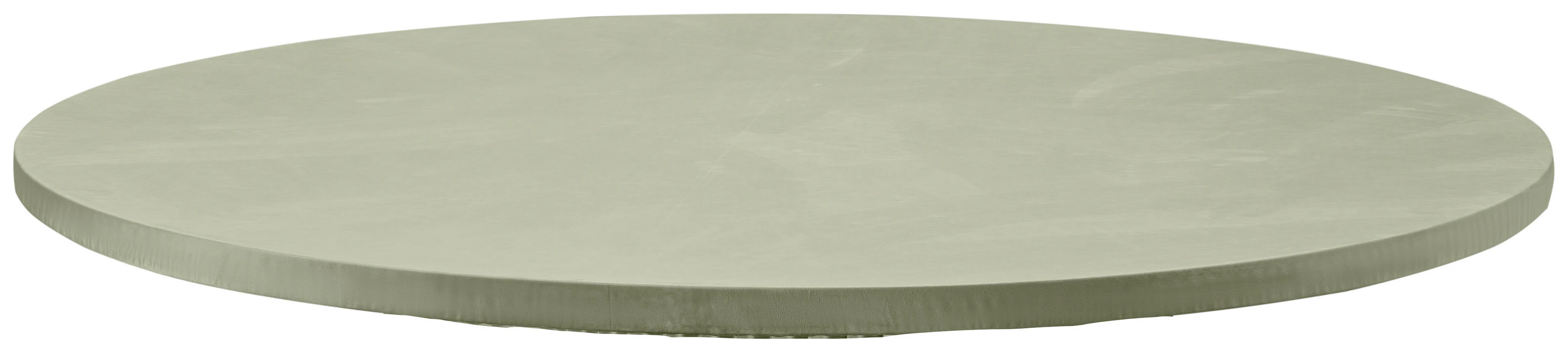 Чехол для столешницы круглого стола Арис, пыльно-зеленый бархат