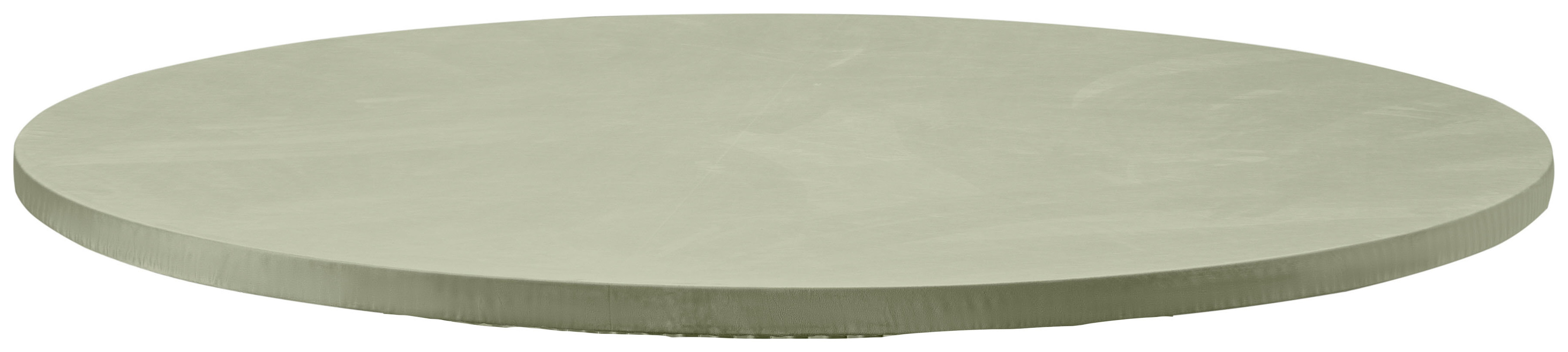 Чехол для столешницы круглого стола Арис, пыльно-зеленый бархат