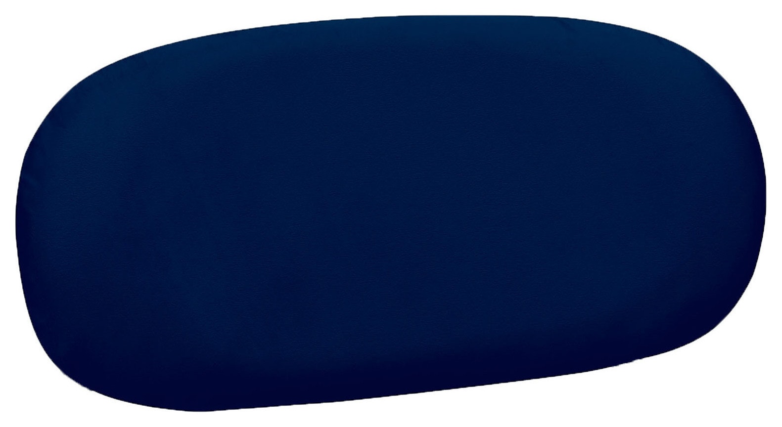 Чехол спинка к стулу Тотем, синий бархат