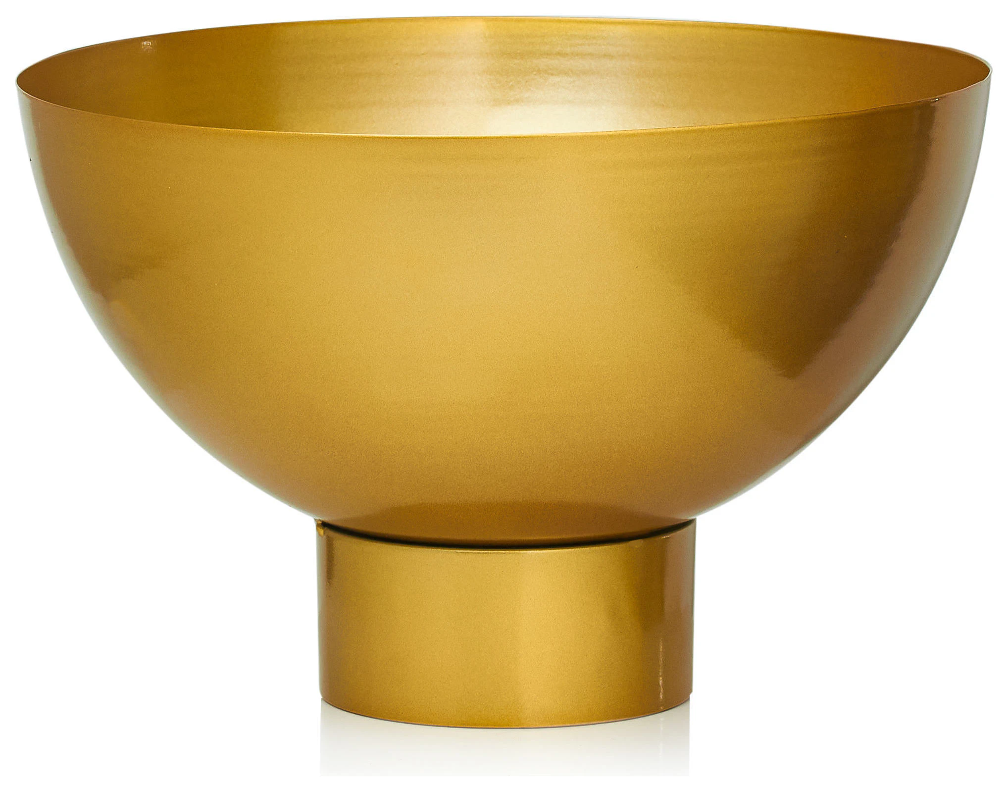 Ваза «Базено» золотая