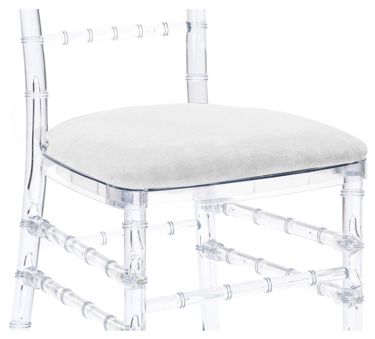 Подушка Кьявари белый бархат. Сдается со стулом