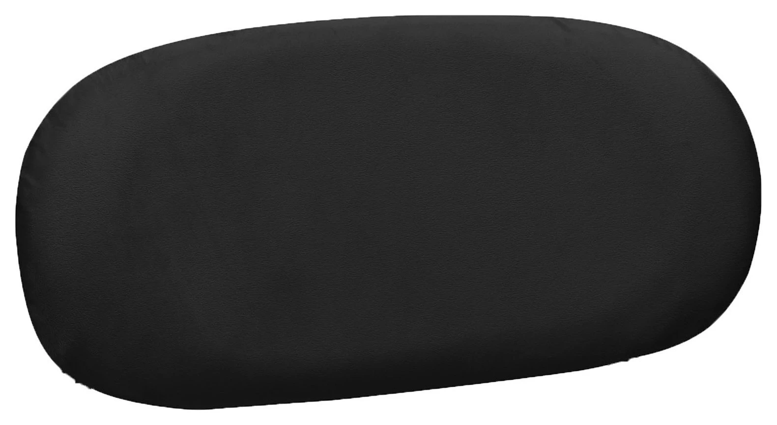 Чехол спинка к стулу Тотем, черный бархат