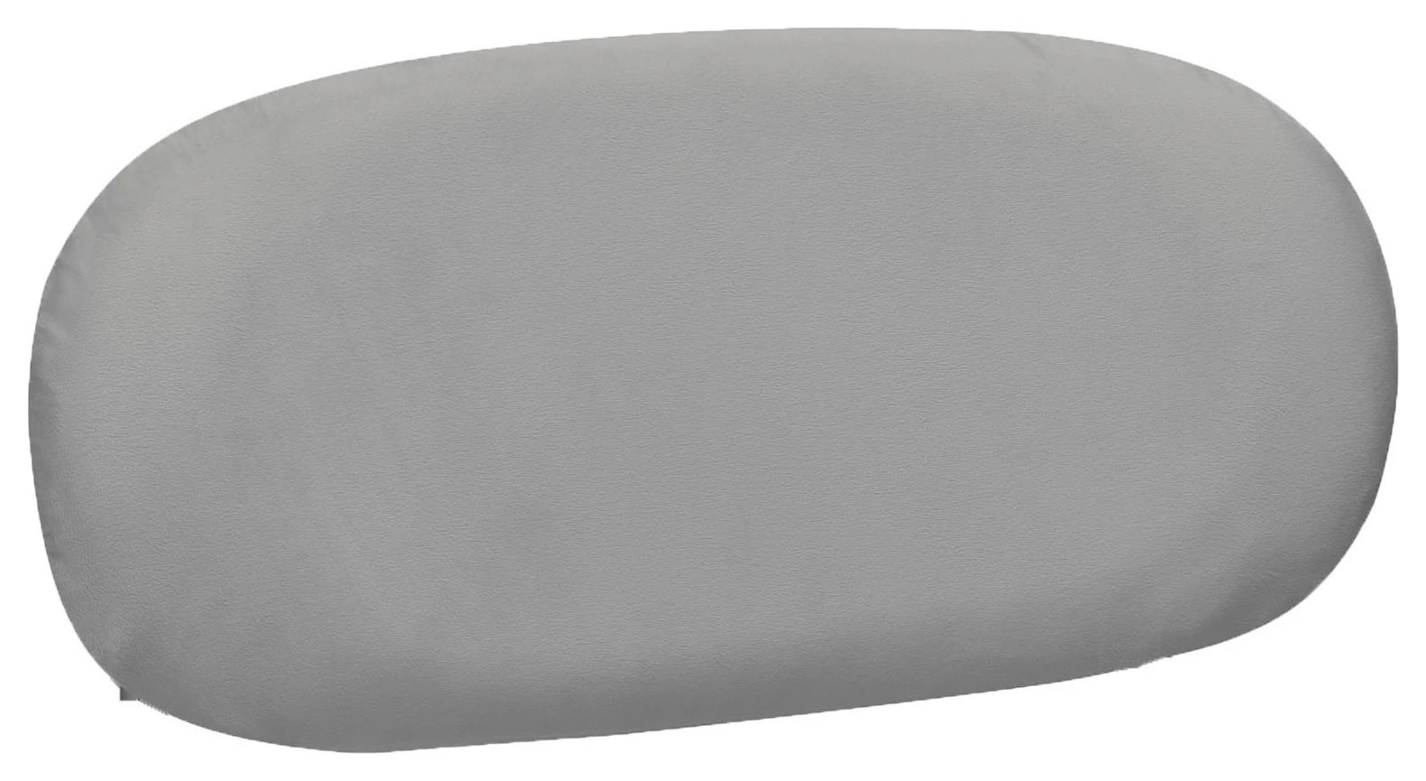 Чехол спинка к стулу Тотем, серый бархат