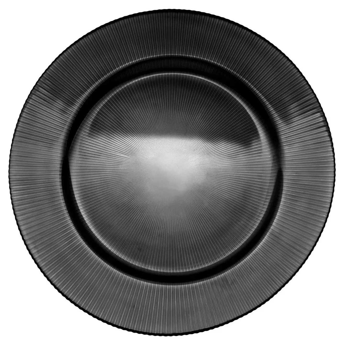 Подстановочная тарелка «Фере» черная