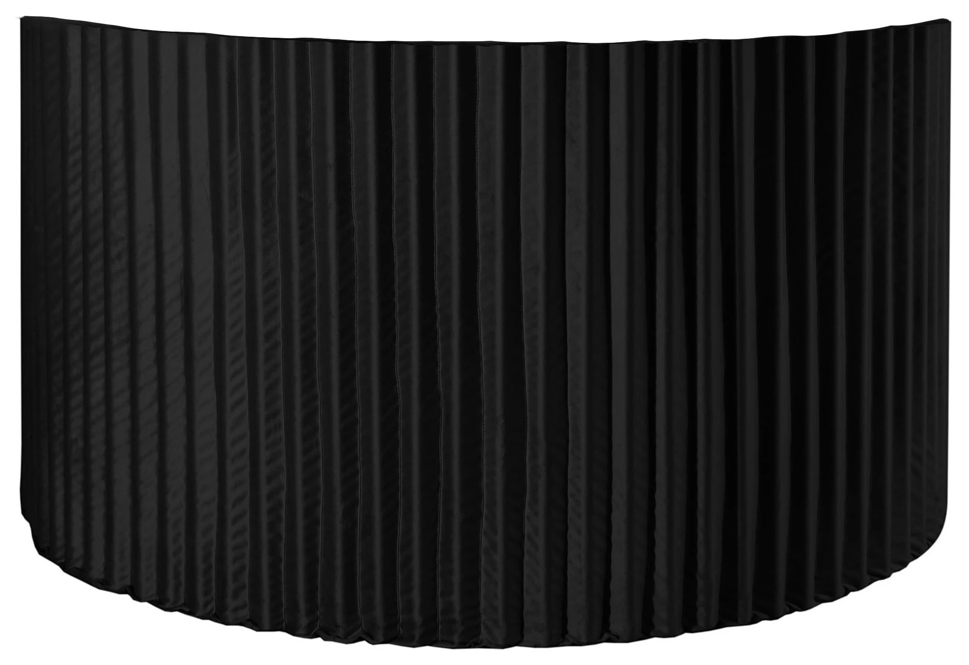 Чехол для ноги круглого стола Арис, черный бархат