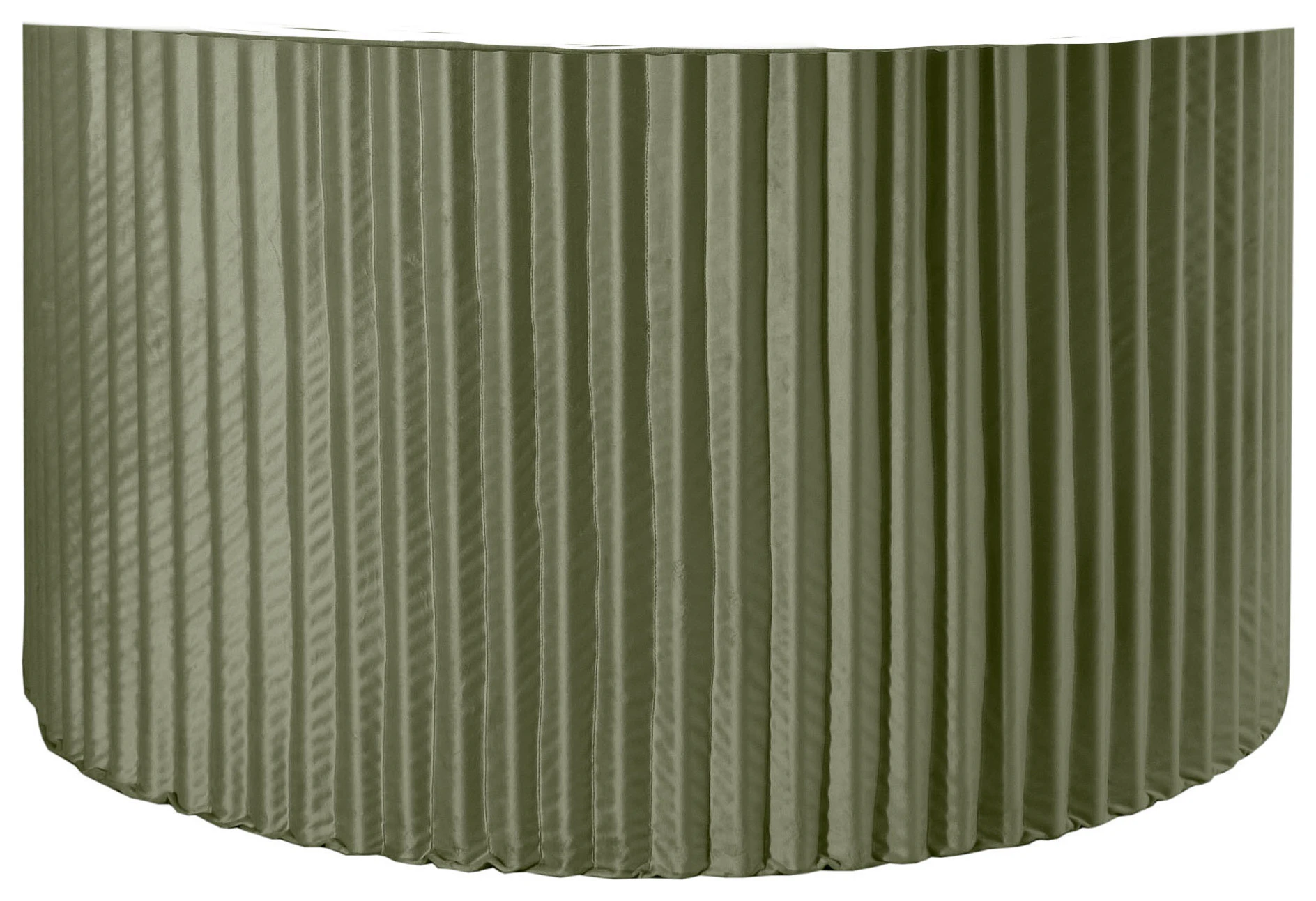 Чехол для ноги круглого стола Арис, пыльно-зеленый бархат