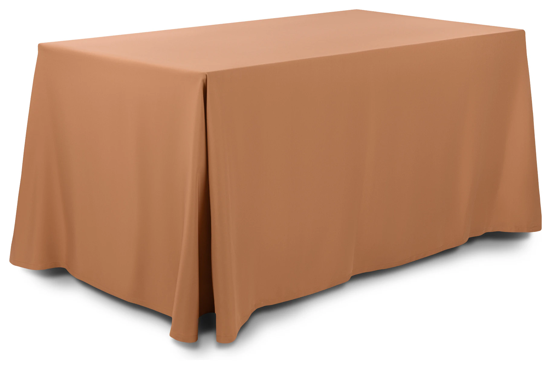Скатерть прямоугольная габардин карамельная