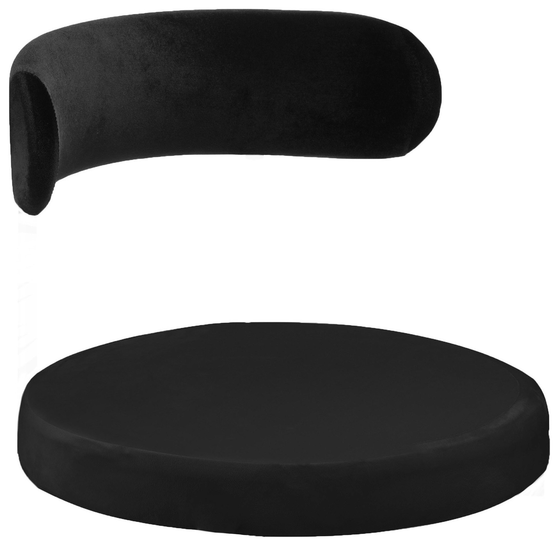 Чехол 2 шт. Лира, бархат черный