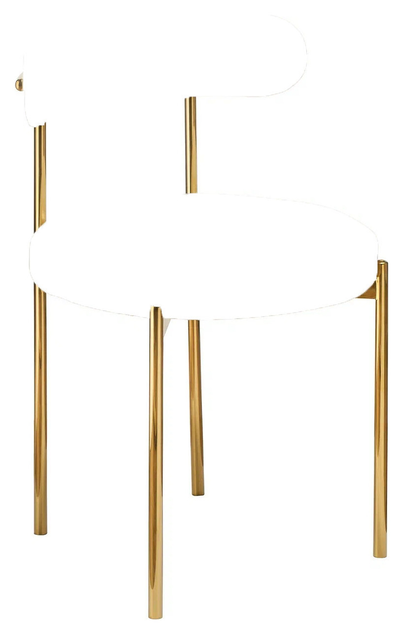 Каркас стула «Лира» золотой