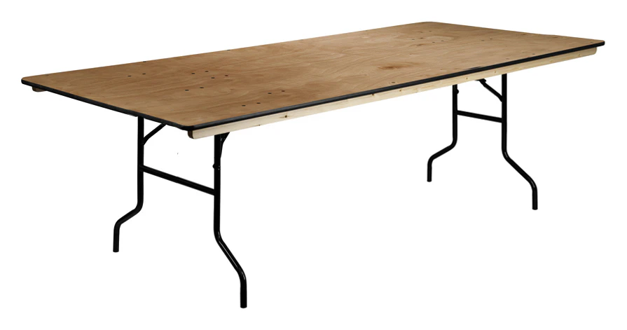 Стол широкий прямоугольный 240х100 см с мулетоном