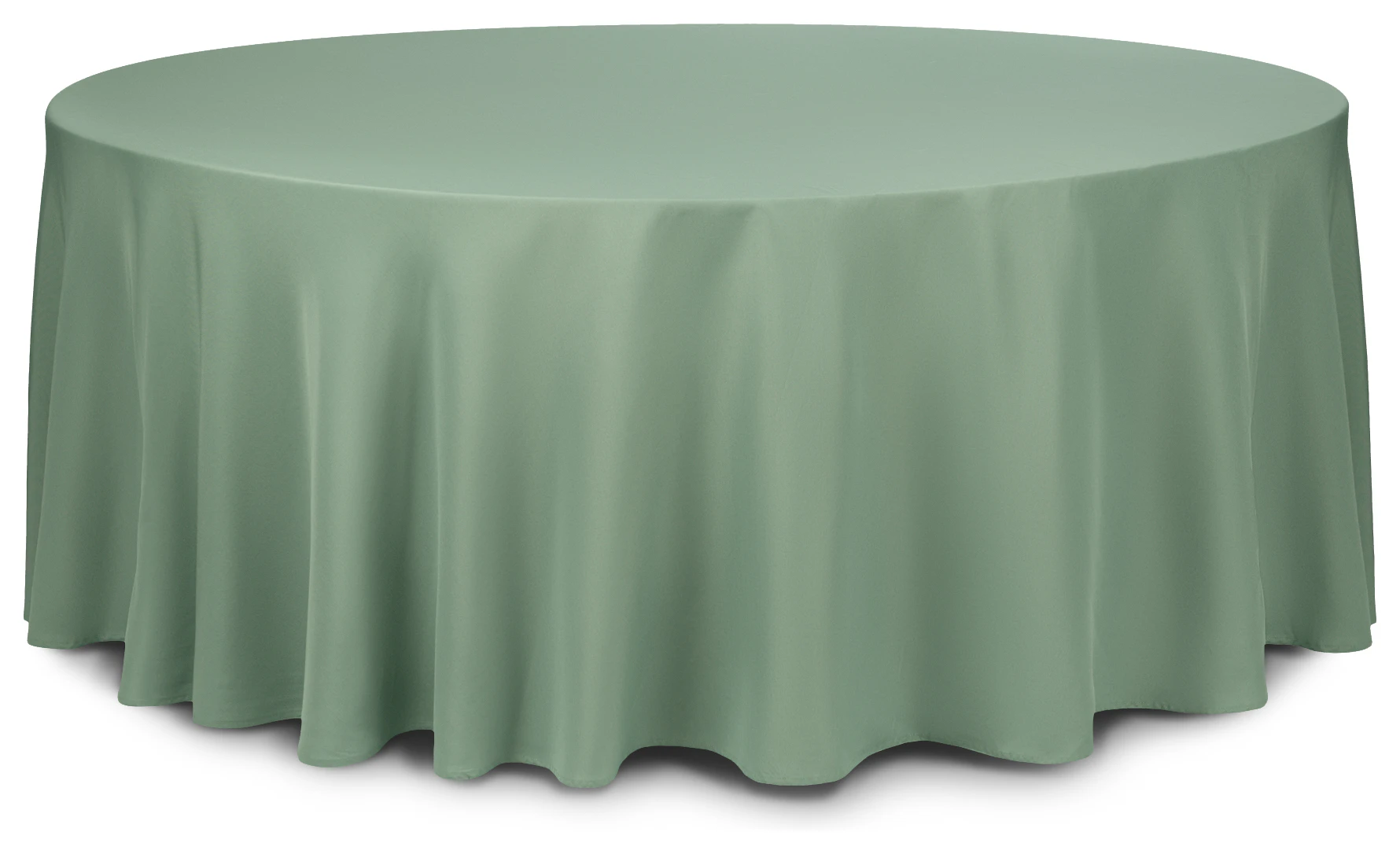 Скатерть круглая габардин озерная