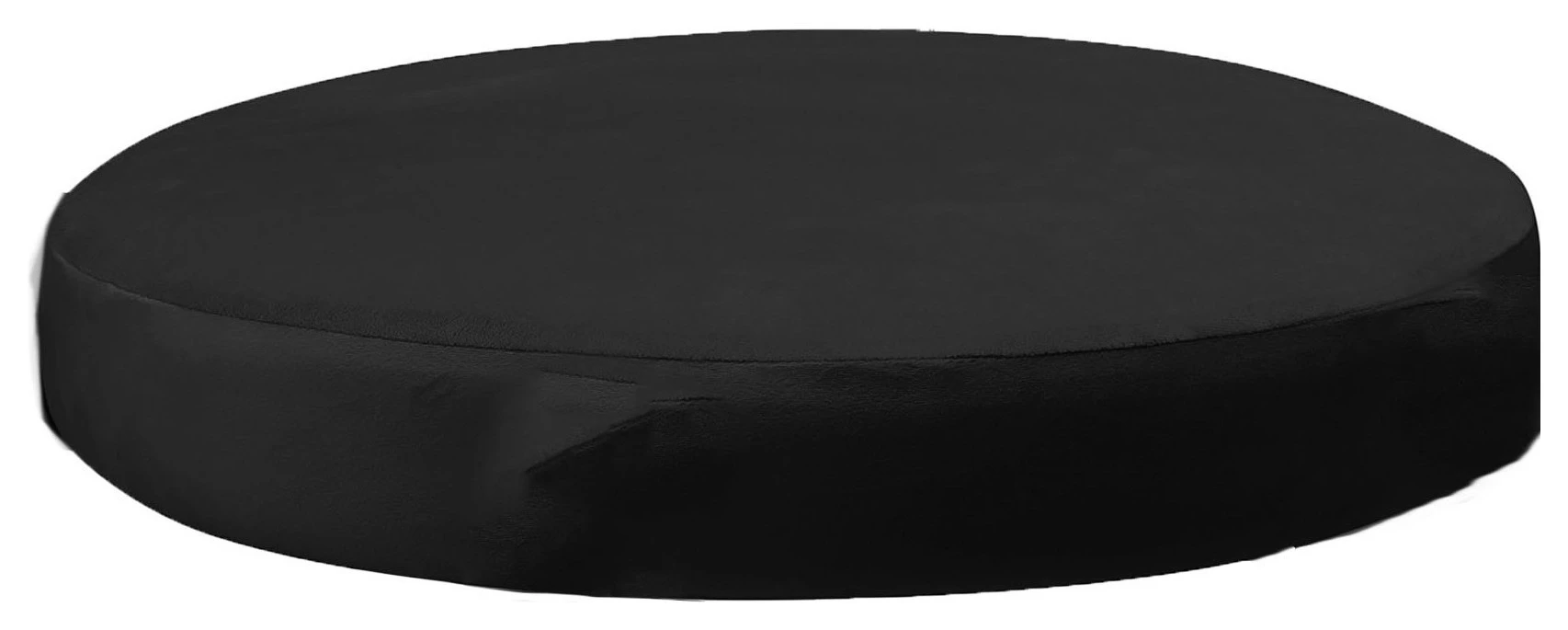 Чехол сидушка к стулу Тотем, черный бархат