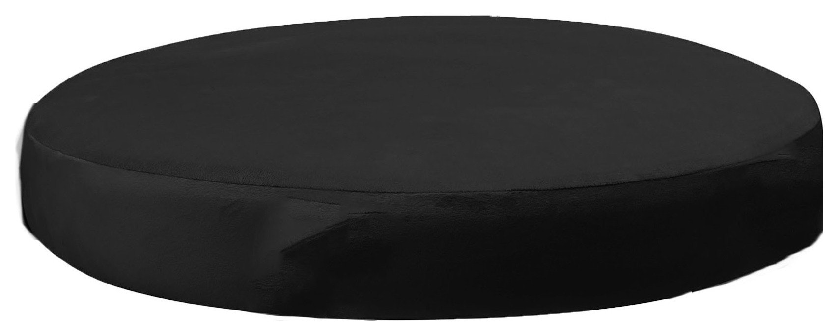 Чехол сидушка к стулу Тотем, черный бархат