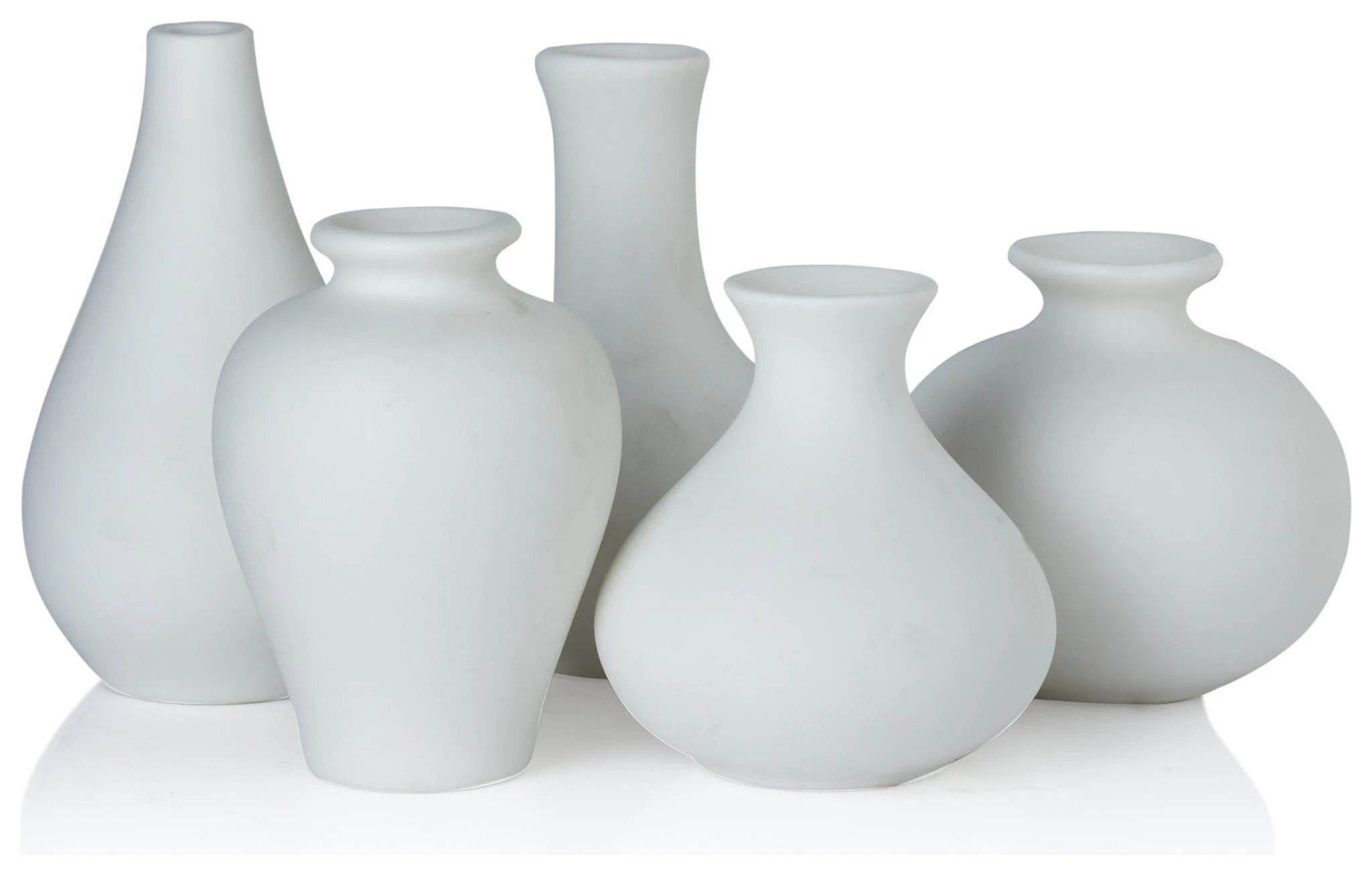 Набор белых ваз «Хомфарито»
