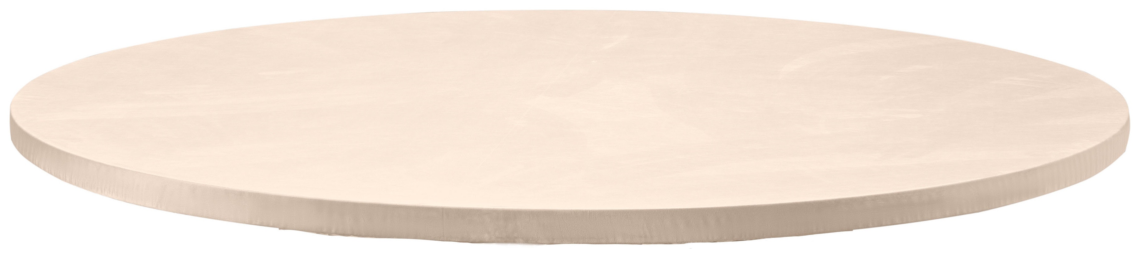 Чехол для столешницы круглого стола Арис, кремовый бархат