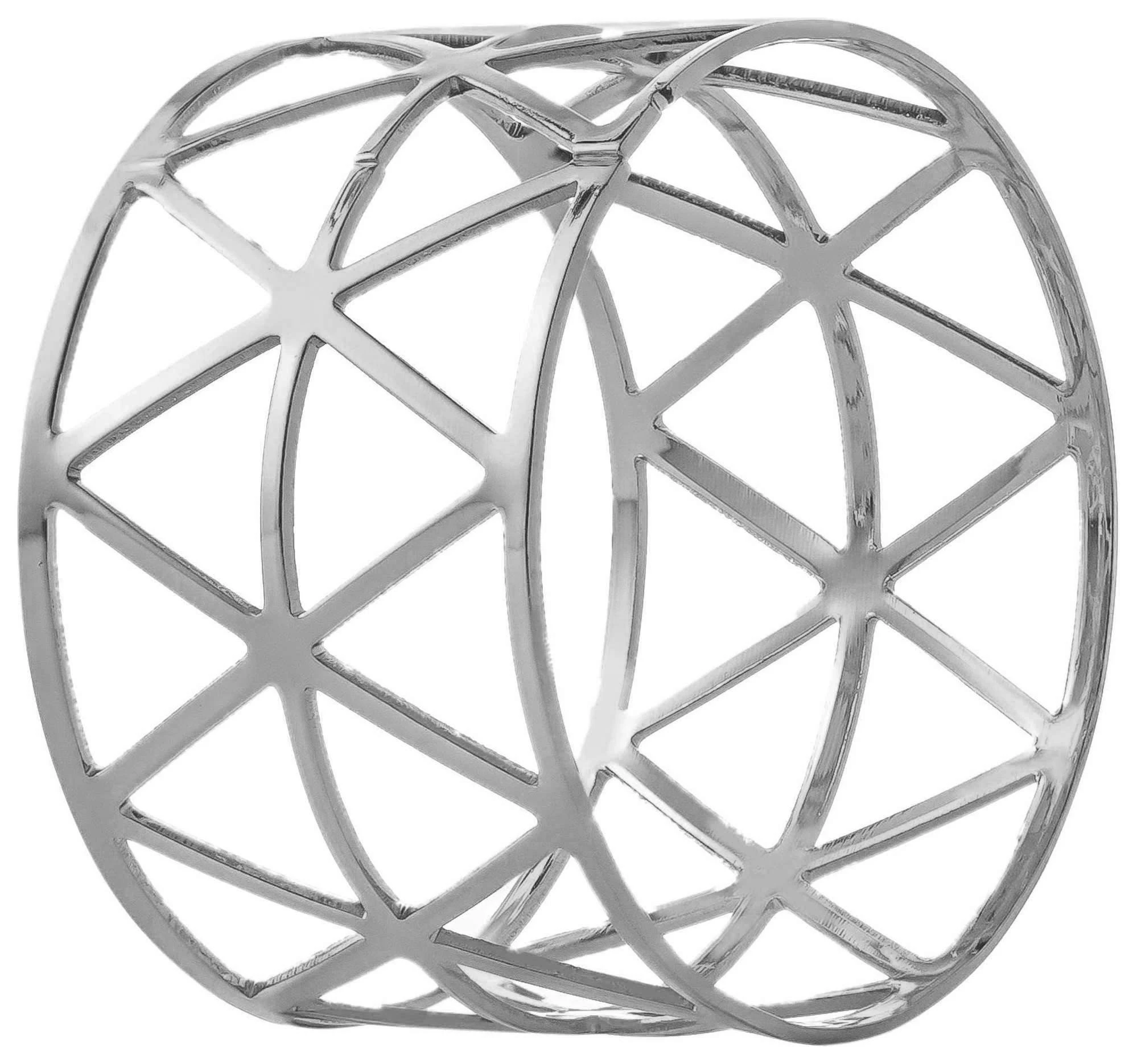 Кольцо для салфетки «Мартел» серебряное