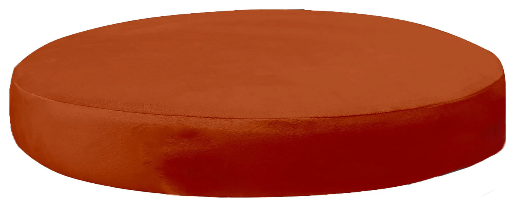 Чехол сидушка к стулу Тотем, терракотовый бархат