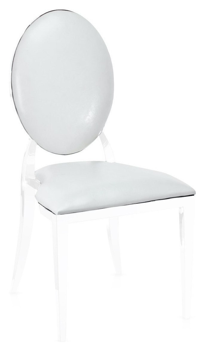 ПОДУШКИ 2 шт. "Вашингтон", кожа белая