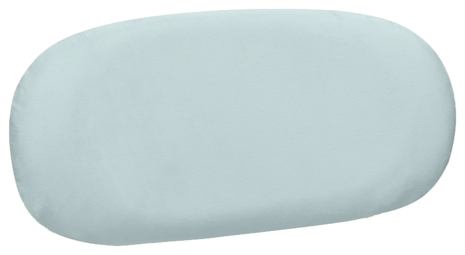 Чехол спинка к стулу Тотем, голубой бархат