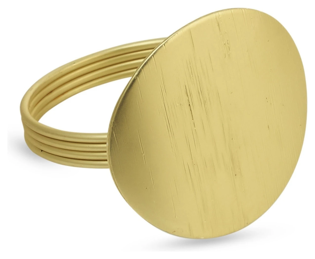 Кольцо для салфетки «Буко» золотое