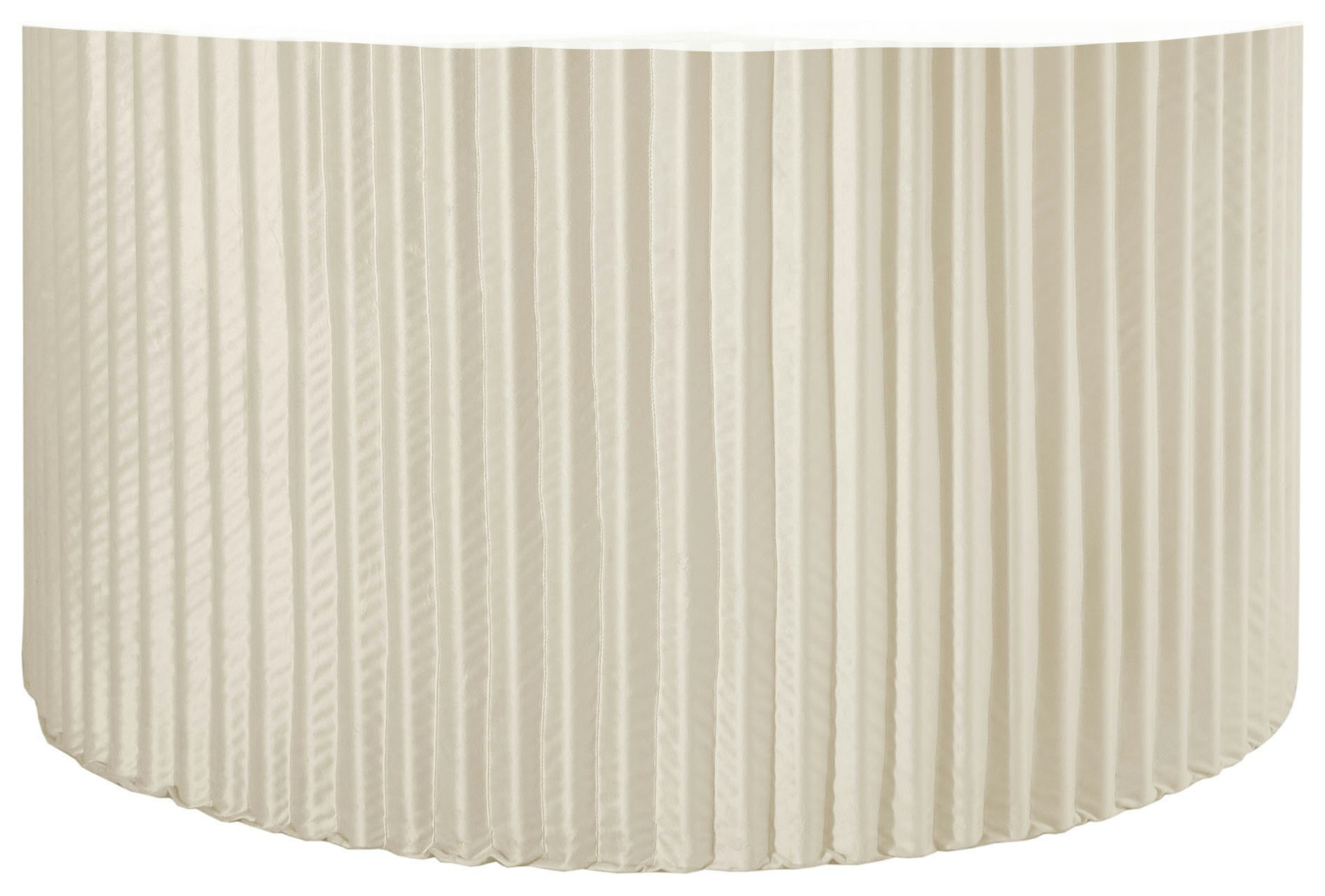 Чехол для ноги круглого стола Арис, молочный бархат