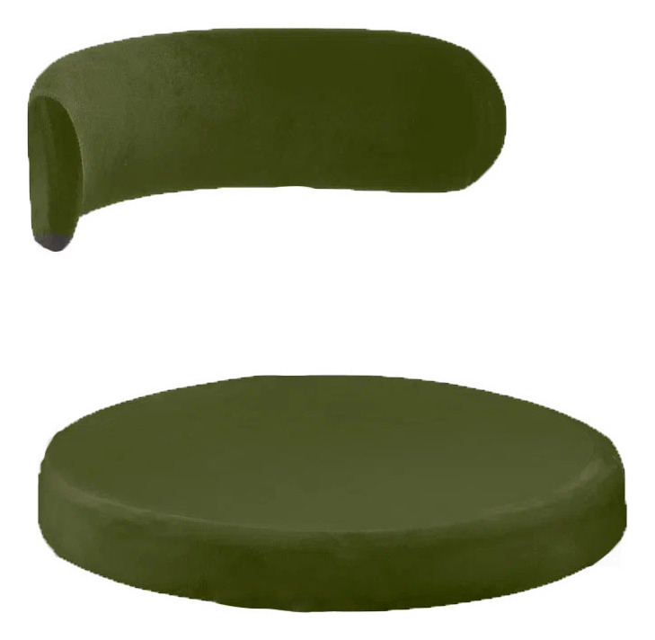 Чехол 2 шт. Лира, бархат мшистый