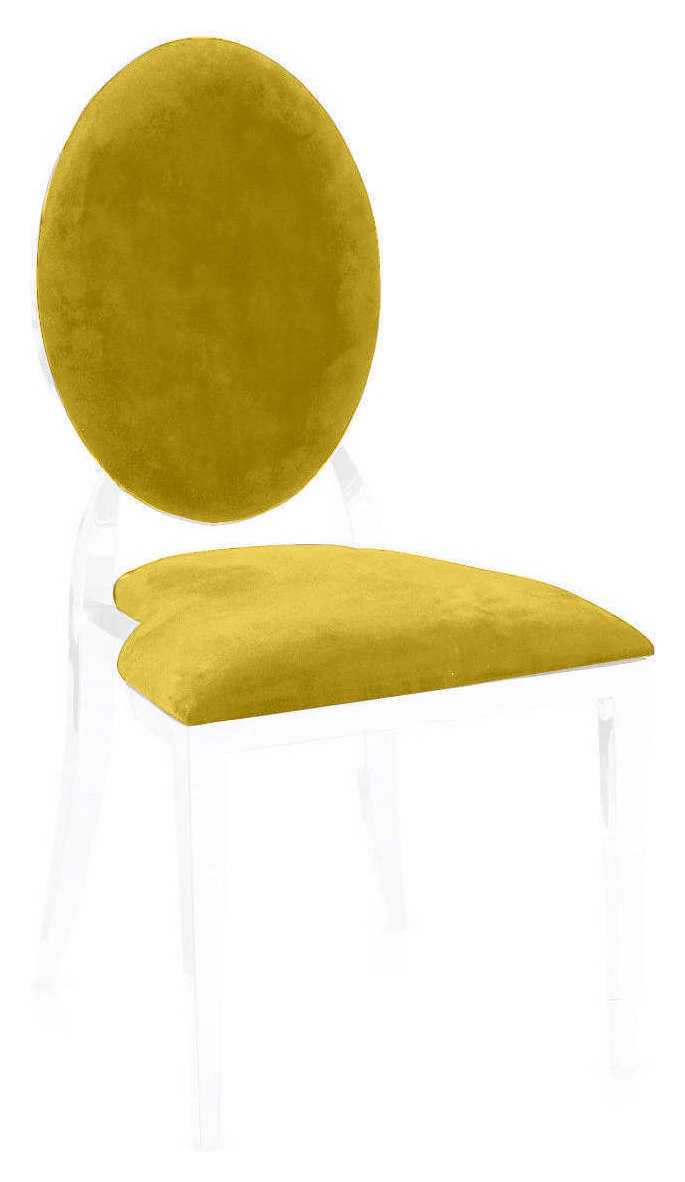 Чехол 2 шт. к стулу Вашингтон, горчичный бархат